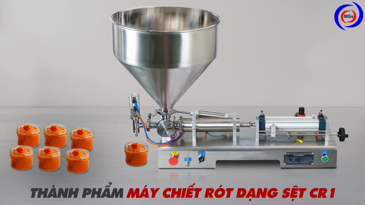 Thành phẩm máy chiết rót 1 vòi 500 ml cr1 Thành phẩm máy chiết rót 1 vòi 500 ml cr1