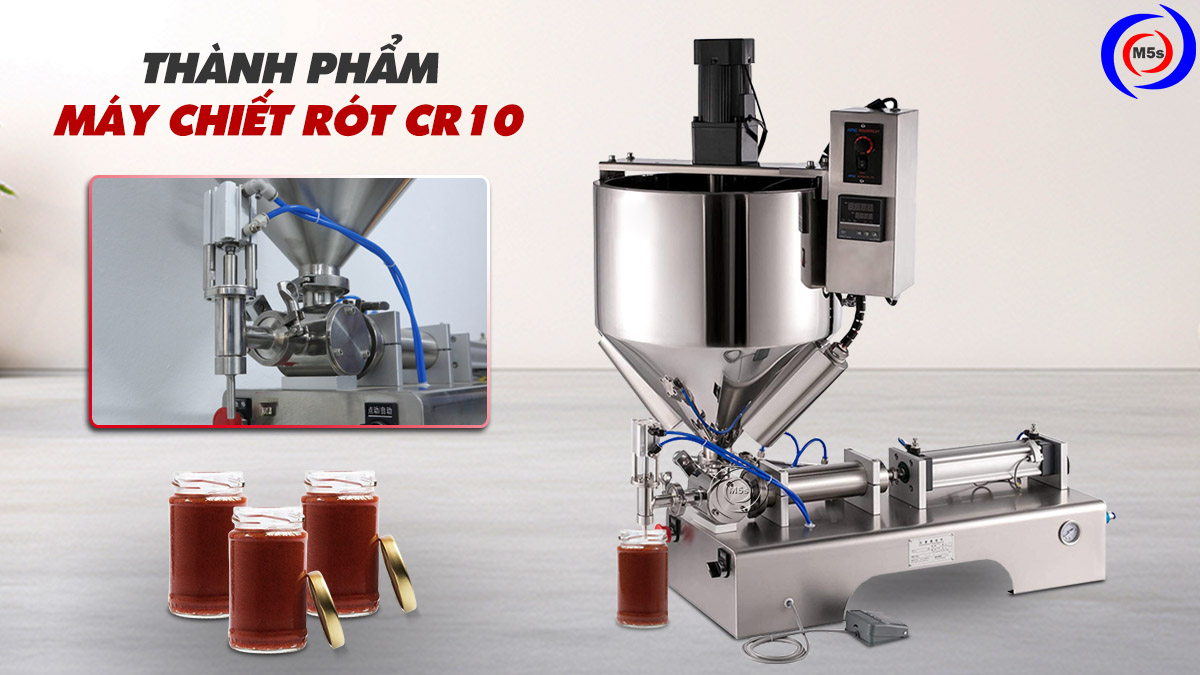 Thành phẩm máy chiết rót 1 vòi cr10 Thành phẩm máy chiết rót 1 vòi cr10