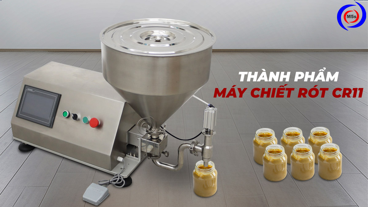 Thành phẩm máy chiết rót 1 vòi CR11