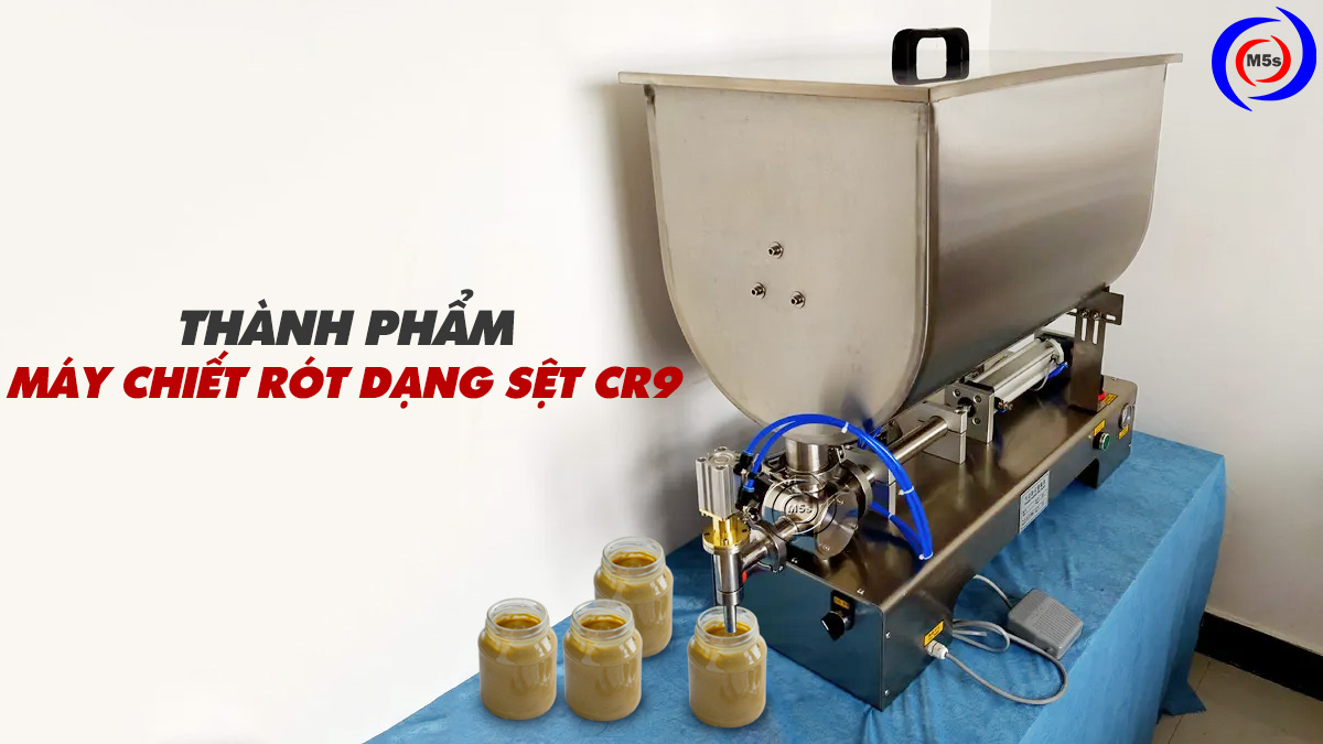 Thành phẩm máy chiết rót dung dịch cr9