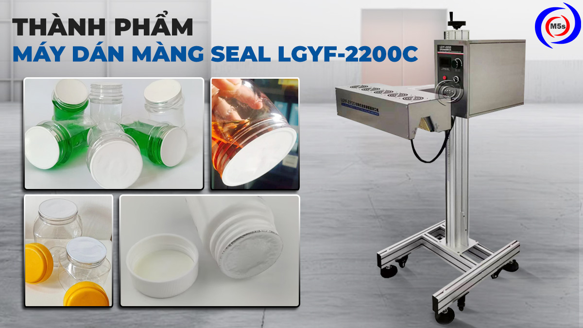 Thành phẩm máy dán màng seal LGYF-2200c