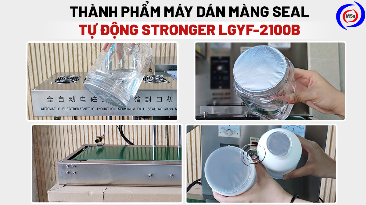 Thành phẩm máy dán màng seal tự động Stronger LGYF-2100B