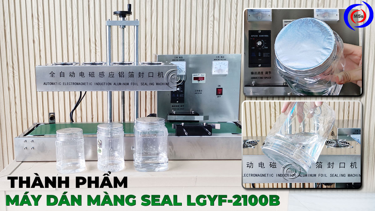 Thành phẩm máy dán màng seal tự động LGYF-2100B
