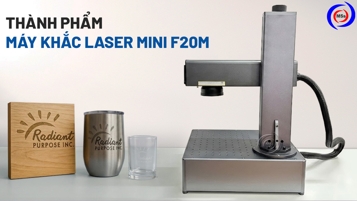 Thành phẩm máy khắc laser mini F20M