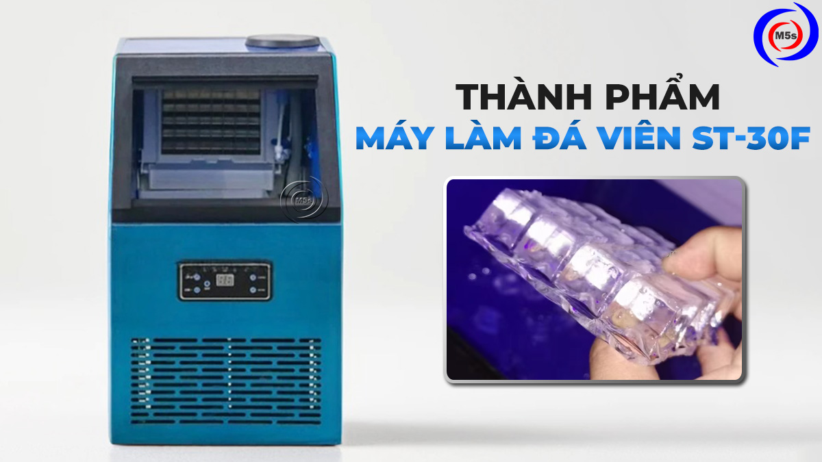 Thành phẩm máy làm đá viên ST-30F