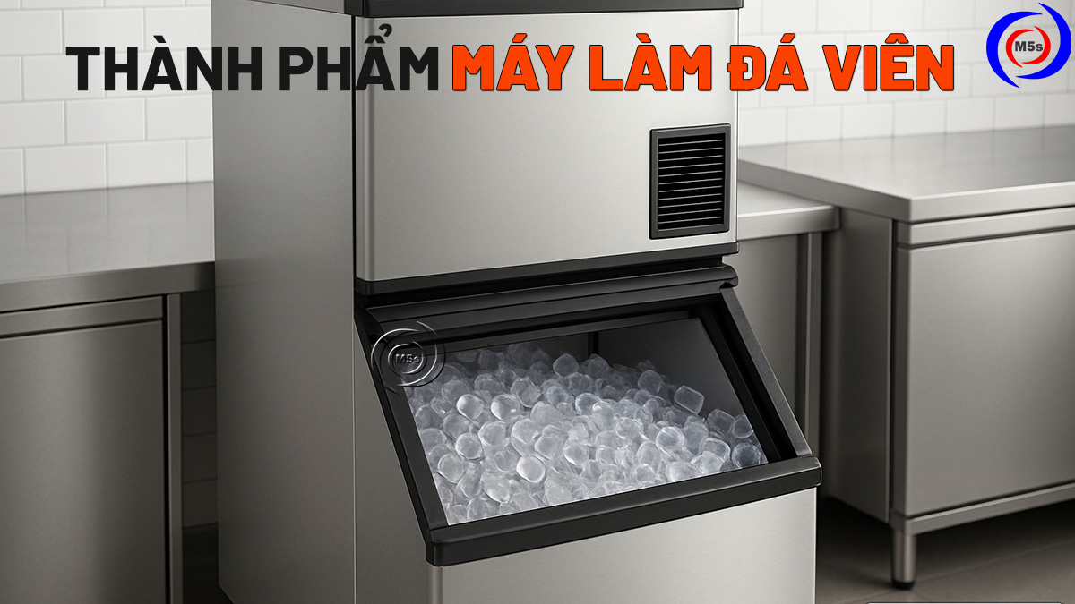 Thành phẩm máy làm đá viên