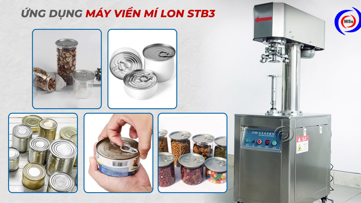 Máy viền mí lon tự động STB3