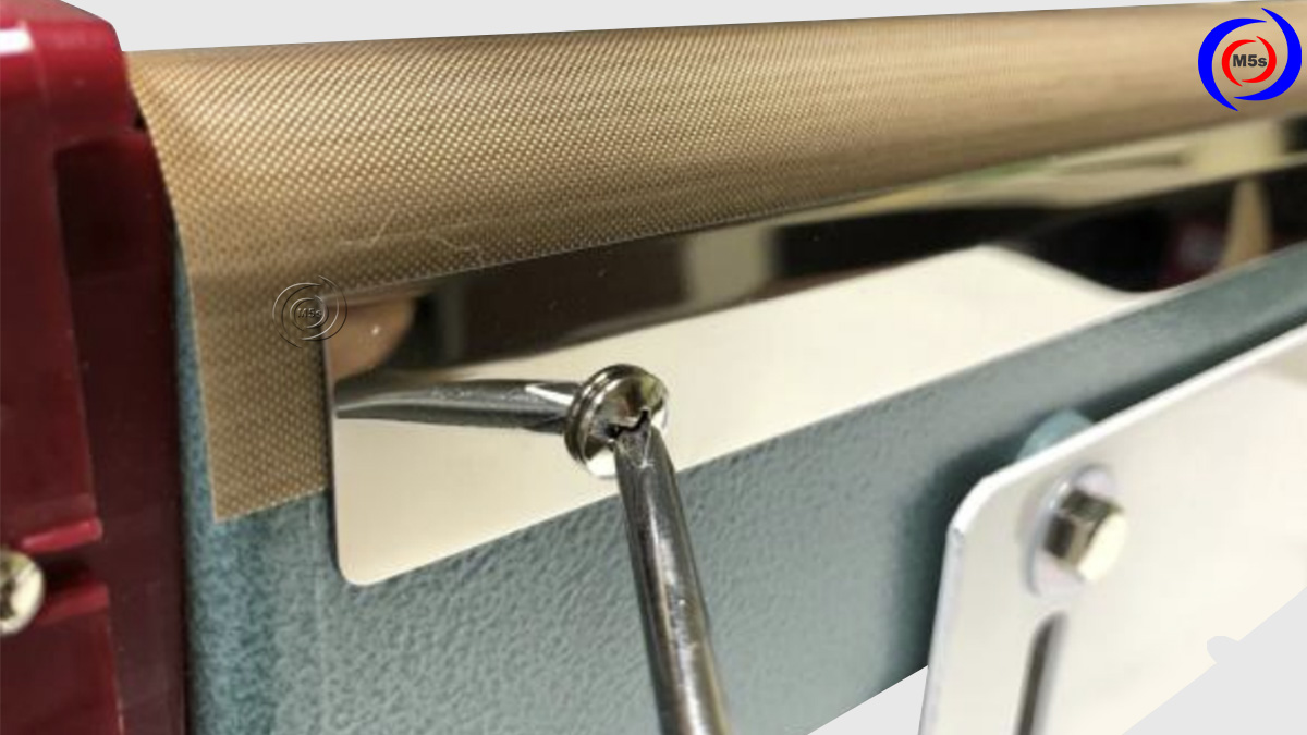 vải nhiệt Teflon của máy hàn miệng túi dập chân vải nhiệt Teflon của máy hàn miệng túi dập chân