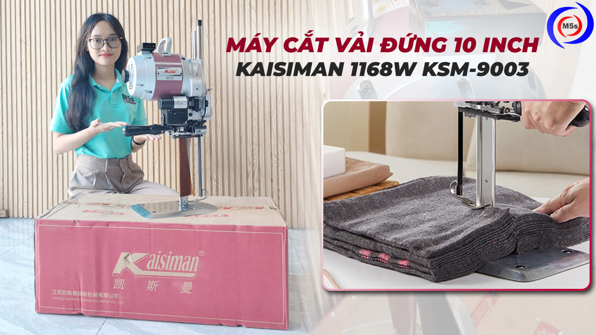 máy cắt vải đứng Kaisiman KSM-9003 10 inch