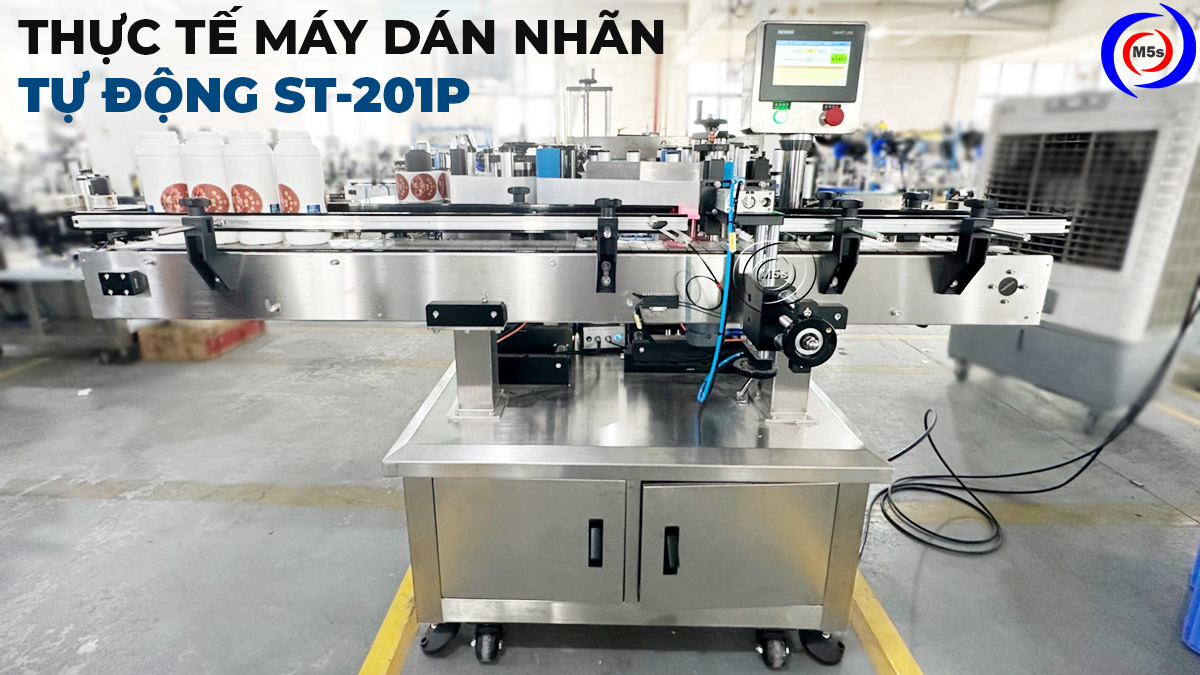 Máy dán nhãn tự động ST-201P