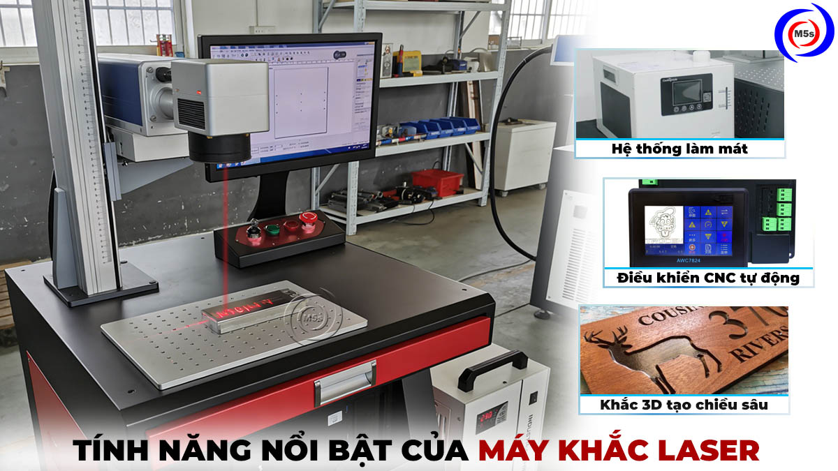 Tính năng nổi bật của máy khắc laser