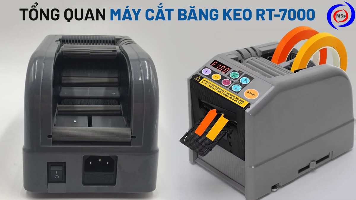 tổng quan máy cắt băng keo RT-7000