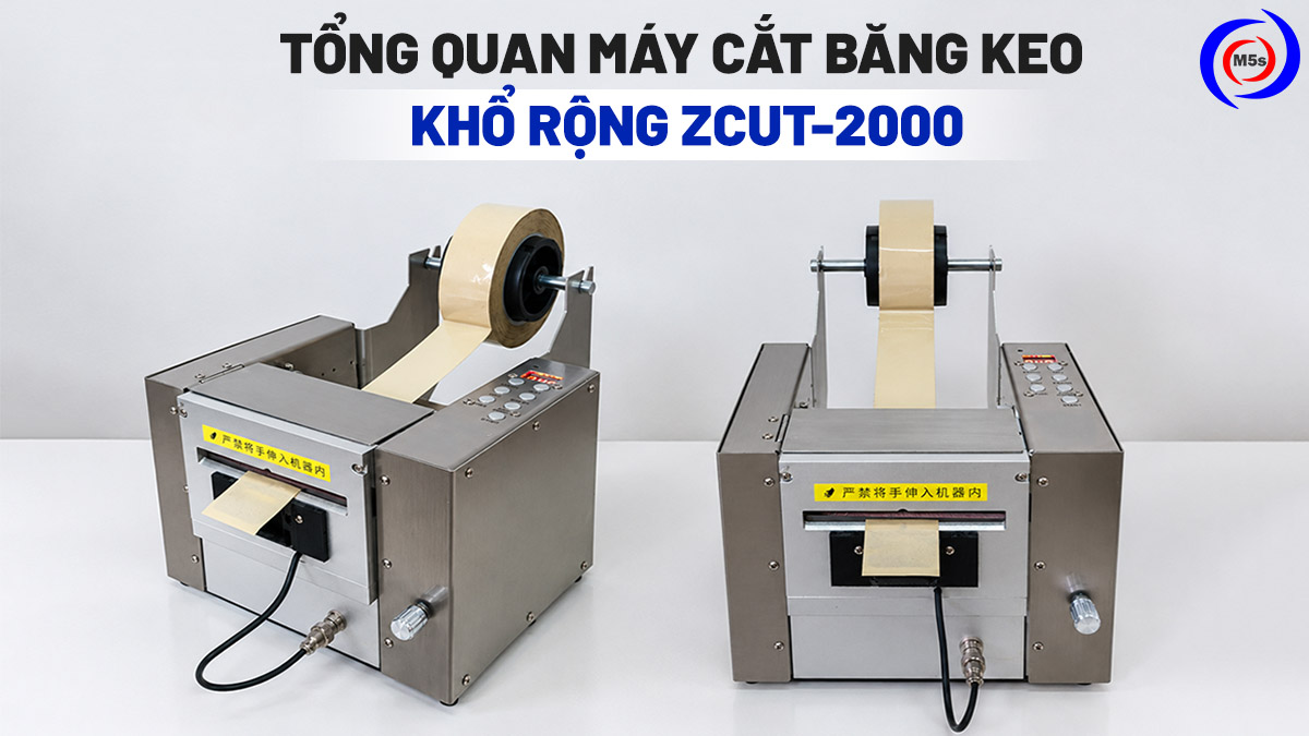 tổng quan máy cắt băng keo khổ rộng ZCUT-2000 tổng quan máy cắt băng keo khổ rộng ZCUT-2000