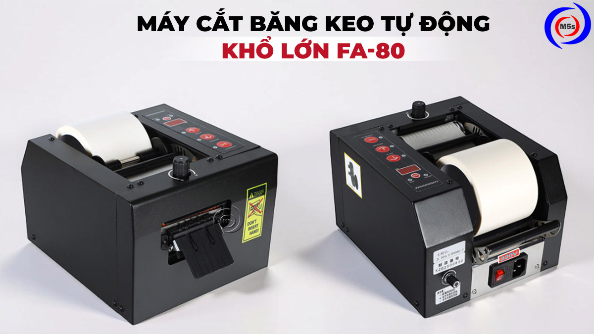 tổng quan máy cắt băng keo tự động FA-80
