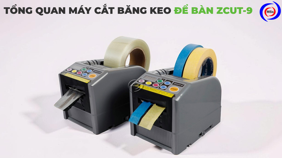 tổng quan máy cắt băng keo để bàn ZCUt-9