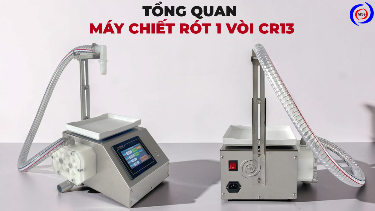 máy chiết rót mật ong bán tự động CR13