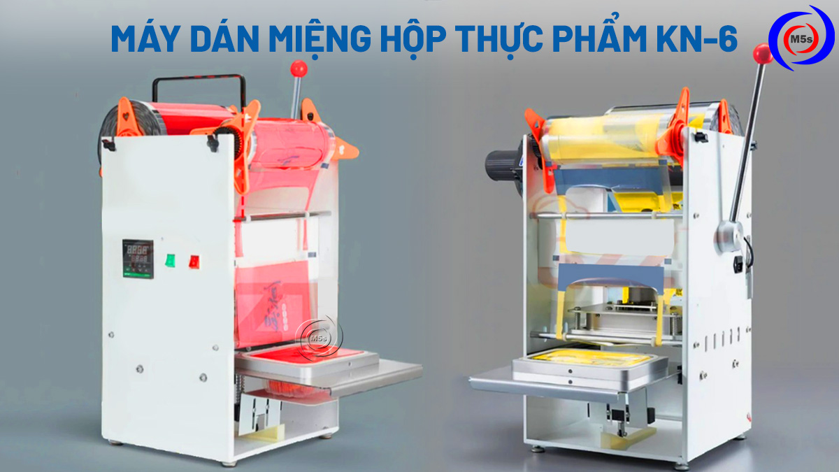 Tổng quan máy dán miệng hộp thực phẩm kn-6 Tổng quan máy dán miệng hộp thực phẩm kn-6