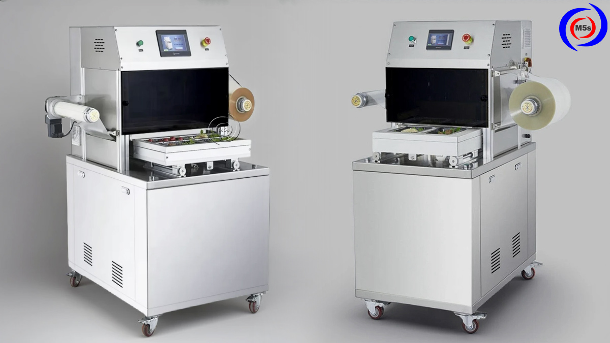 Tỏng quan máy dán miệng hộp thực phẩm KN-8