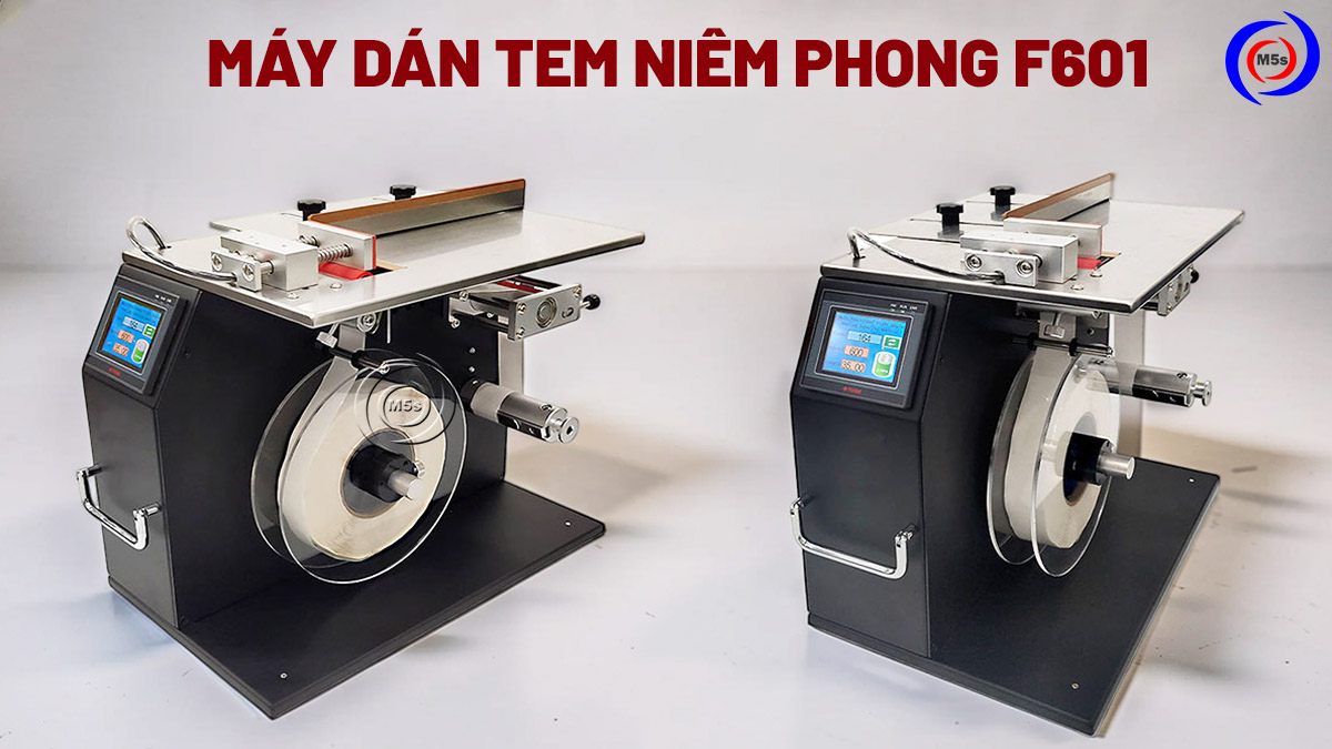 tổng quan máy dán tem niêm phong F601