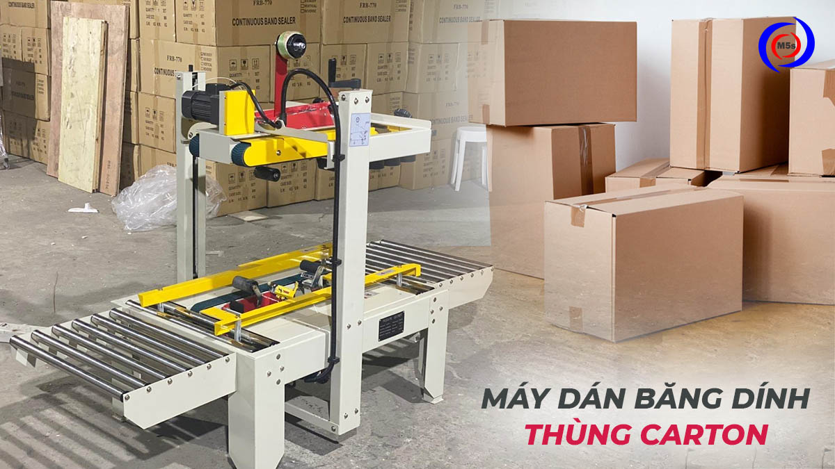 Tổng quan máy dán thùng carton