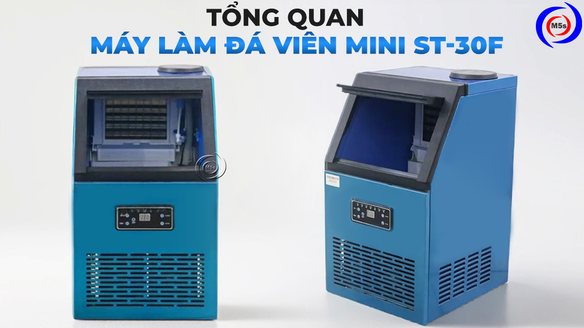 Tổng quan máy làm đá viên st-30f