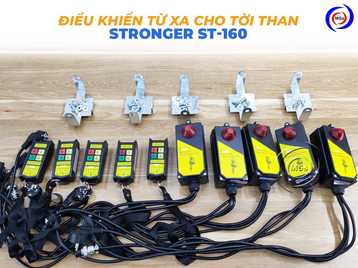 Tổng quan điều khiển từ xa cho tời than Stronger ST-160