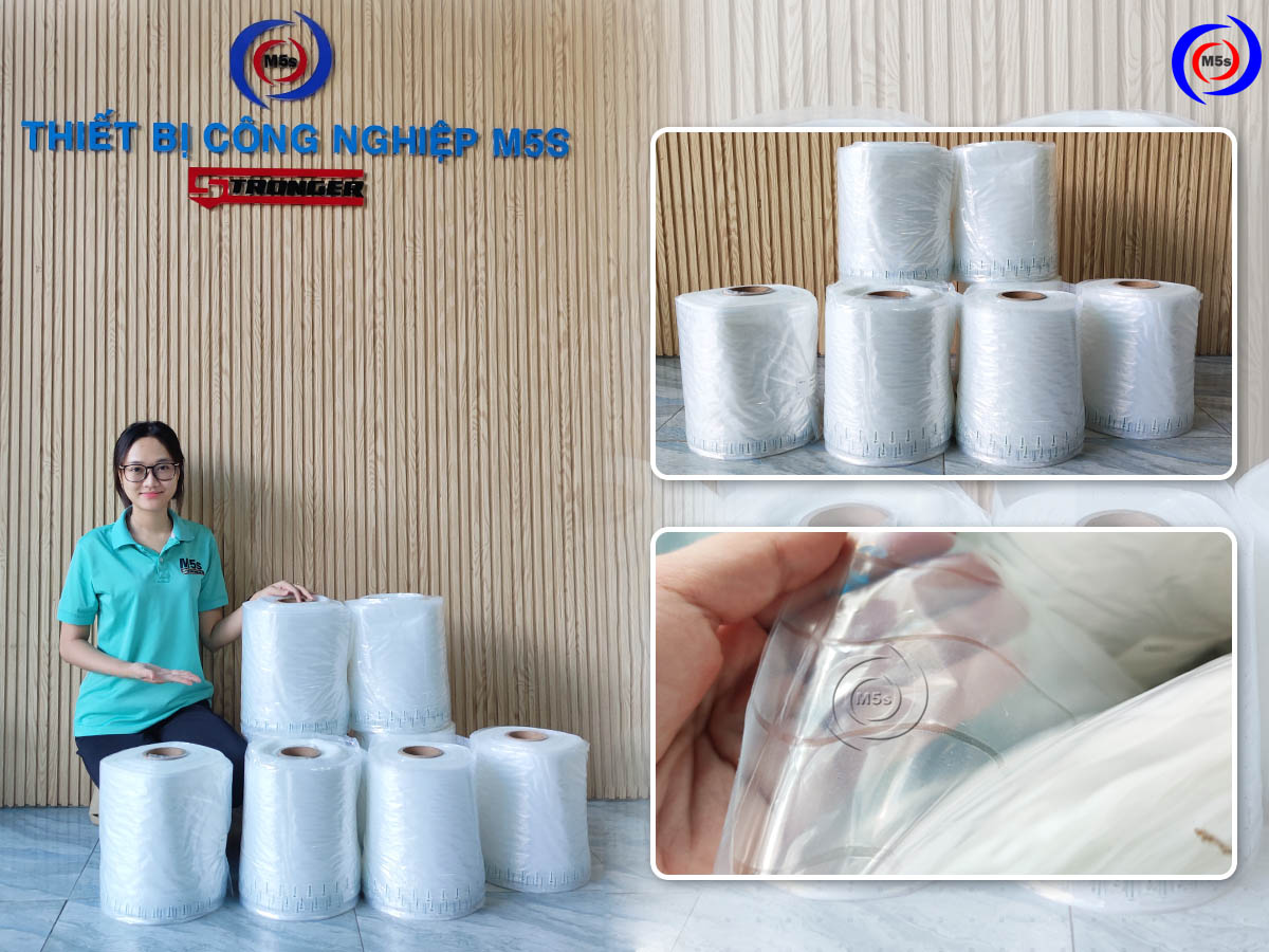 Túi cột khí chèn hàng chất lượng tại Thiết bị M5s