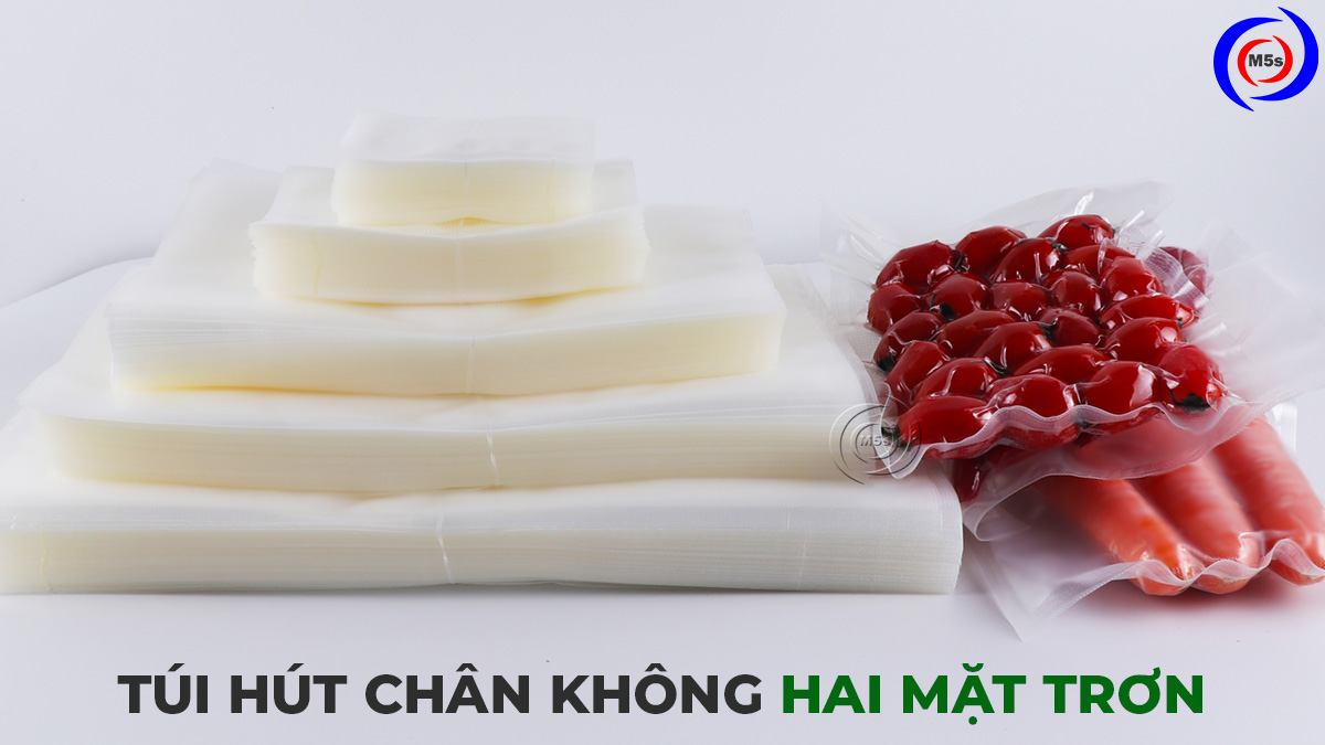 túi hút chân không hai mặt trơn túi hút chân không hai mặt trơn