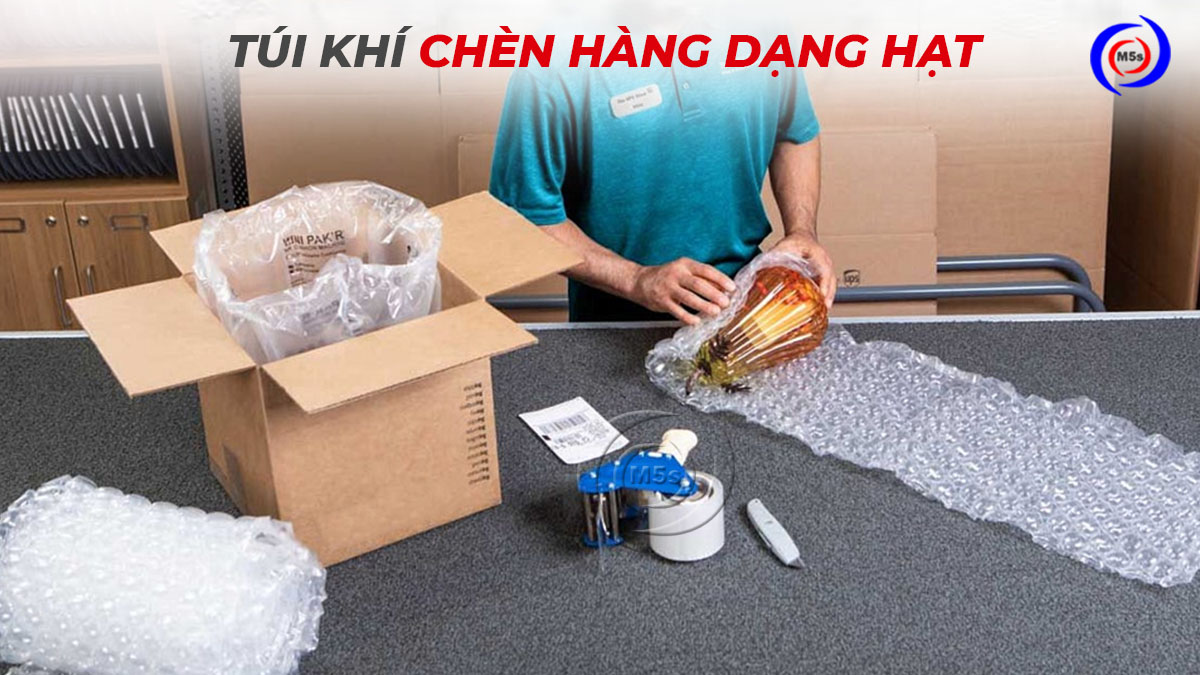 Túi khí chèn hàng dạng hạt