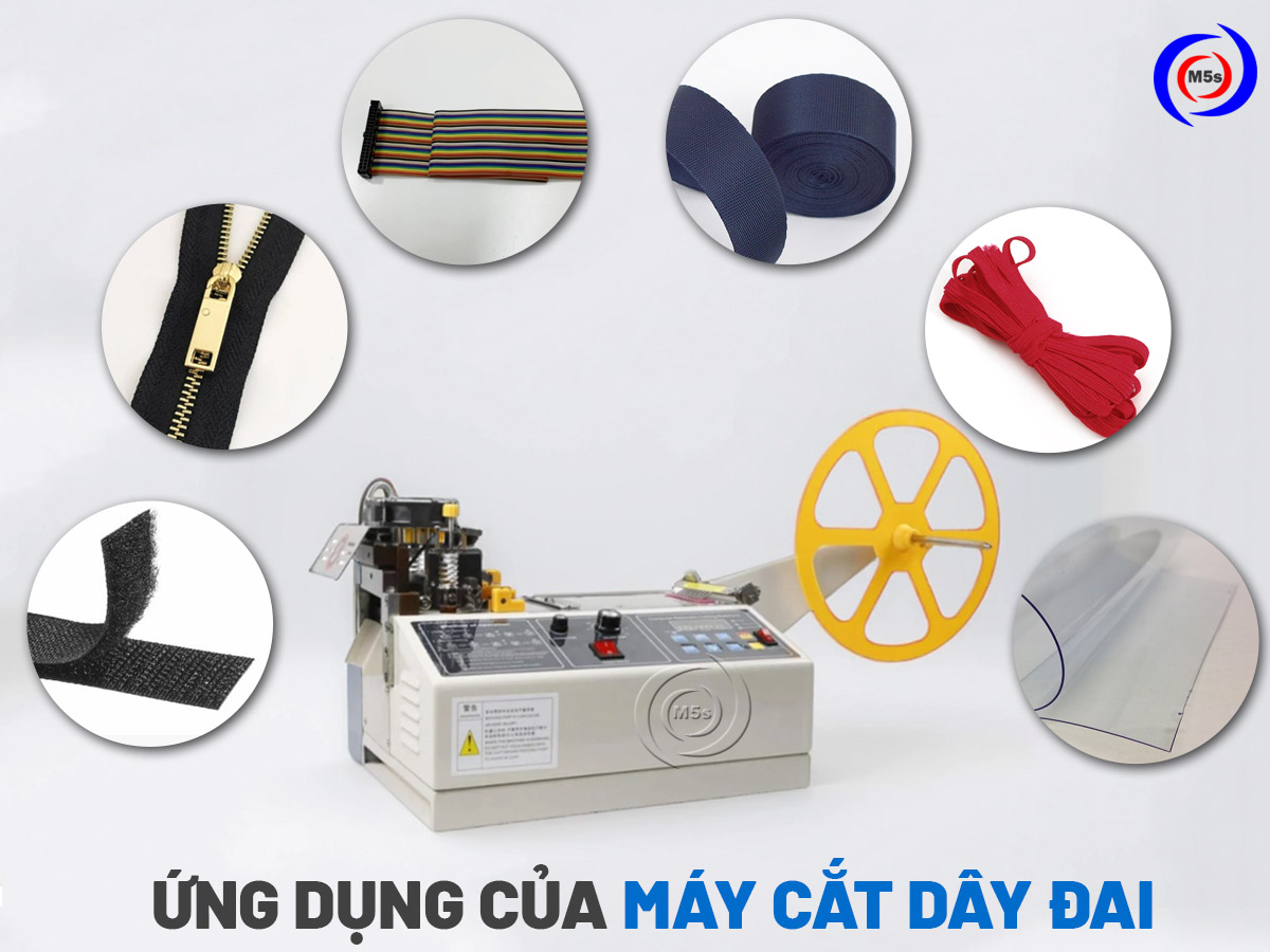 ứng dụng của máy cắt dây đai