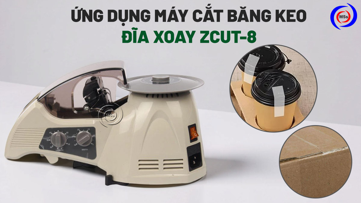 ứng dụng máy cắt băng keo đĩa xoay ZCUT-8 ứng dụng máy cắt băng keo đĩa xoay ZCUT-8