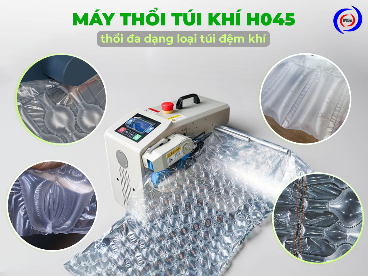 máy thổi túi khí H045 thổi đa dạng loại túi đệm khí máy thổi túi khí H045 thổi đa dạng loại túi đệm khí