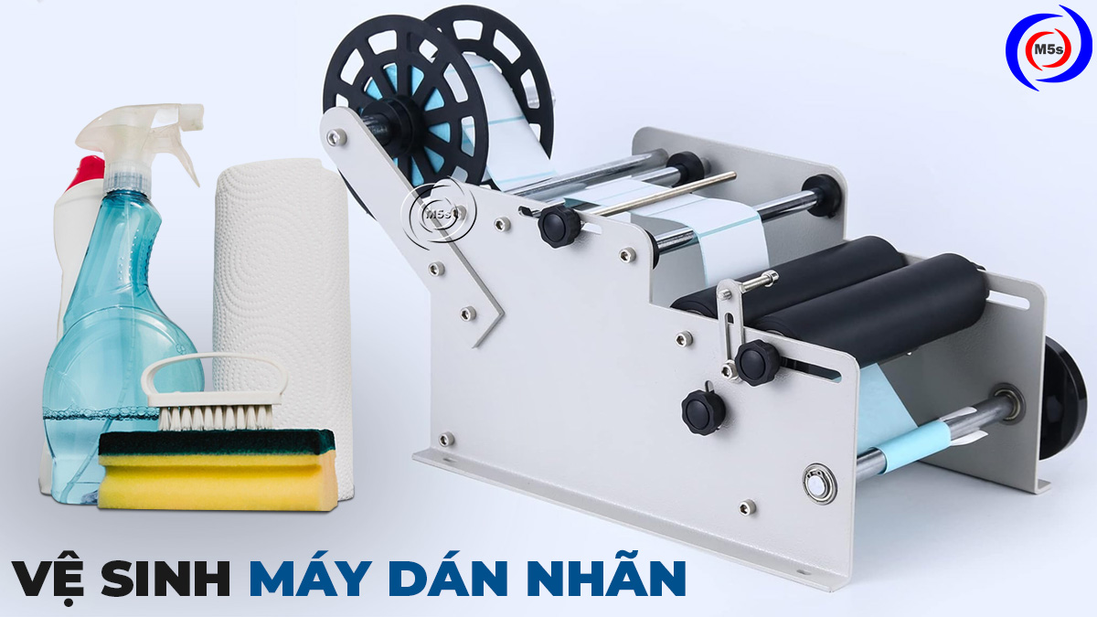 Vệ sinh máy dán nhãn