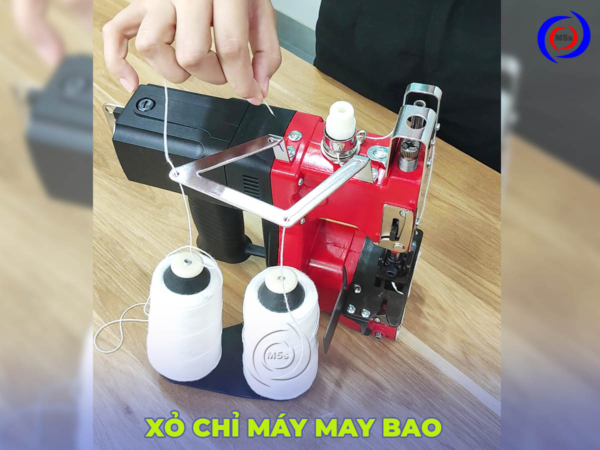 Lắp và xỏ chỉ cho máy may bao cầm tay Lắp và xỏ chỉ cho máy may bao cầm tay